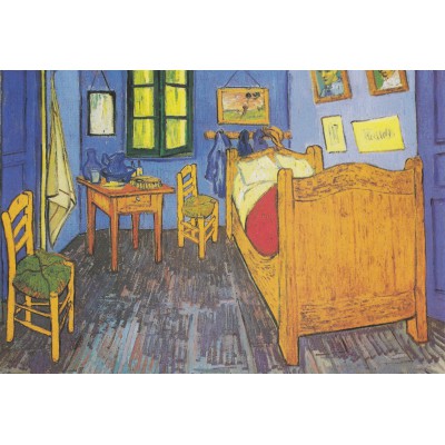 Grafika - 12 pièces - Pièces XXL - Vincent Van Gogh : La Chambre de Van Gogh à Arles, 1888