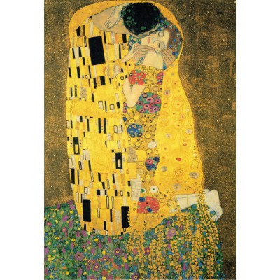 grafika-Puzzle - 12 pieces - XXL Pieces - Klimt Gustav : The Kiss, 1907-1908