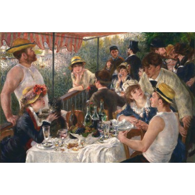 grafika-Puzzle - 100 pieces - Auguste Renoir: Le Déjeuner des Canotiers, 1881
