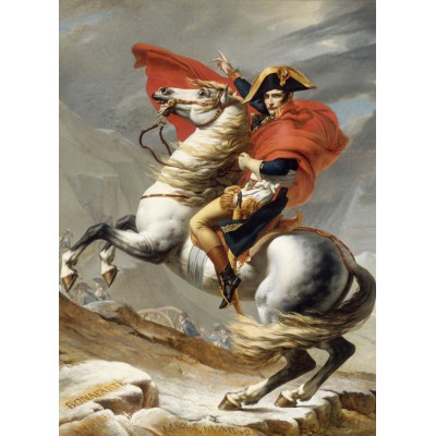 grafika-Puzzle - 300 pieces - Jacques-Louis David: Napoleon Crossing the Alps