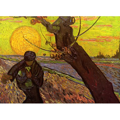grafika-Puzzle - 300 pieces - Van Gogh : The Sower, 1888