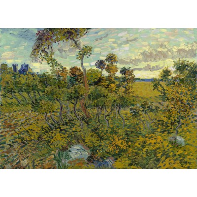 Grafika - 24 pièces - Van Gogh Vincent : Coucher de Soleil à Montmajour, 1888