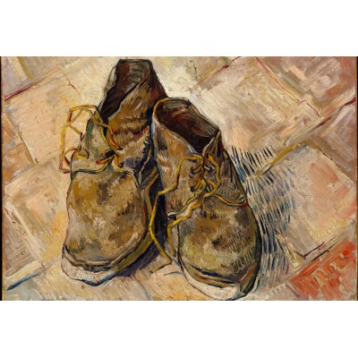 grafika-Puzzle - 12 Teile - XXL Teile - Van Gogh: Shoes, 1888