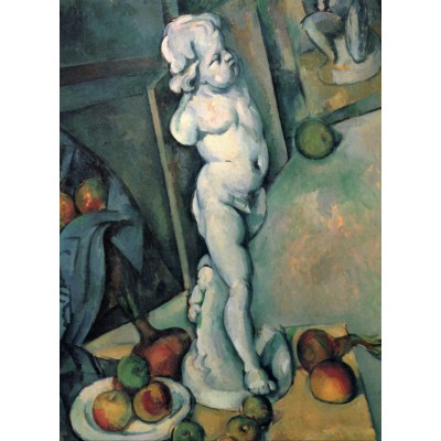 Grafika - 300 pièces - Paul Cézanne: Nature Morte au Cupidon de Plâtre, 1895
