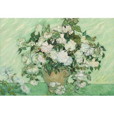 grafika-Puzzle - 12 pieces - XXL Pieces - Vincent Van Gogh - Roses, 1890